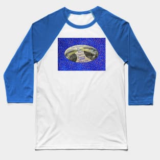 The Creation of Blue Tongued Skinks - Tiliqua Baseball T-Shirt